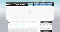 Desktop Screenshot of dewateringscrewpress.com